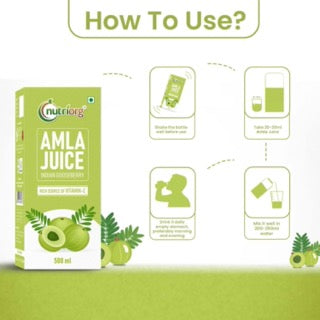 Nutriorg Amla Juice (500ml)