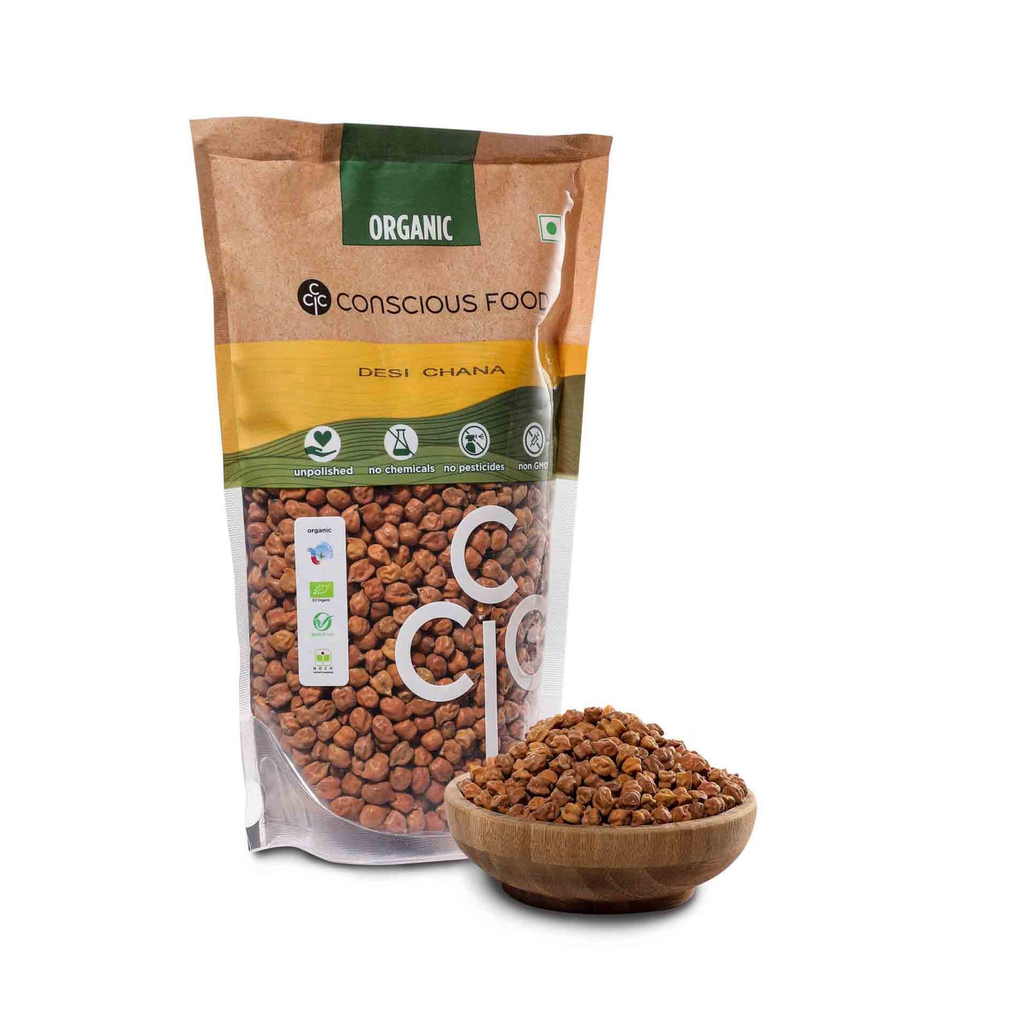 Conscious Food Bengal Gram (Desi Chana) - 500g