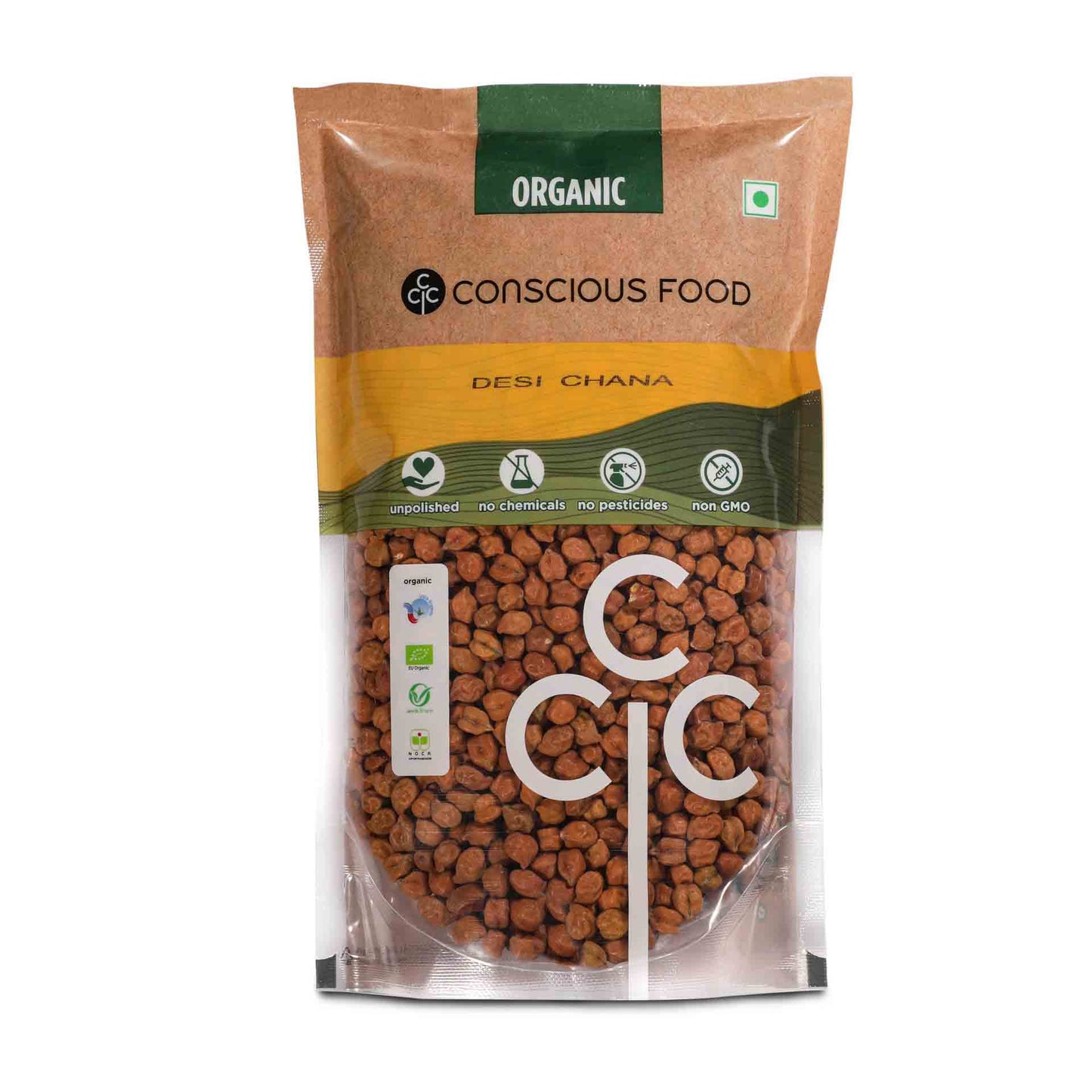 Conscious Food Bengal Gram (Desi Chana) - 500g