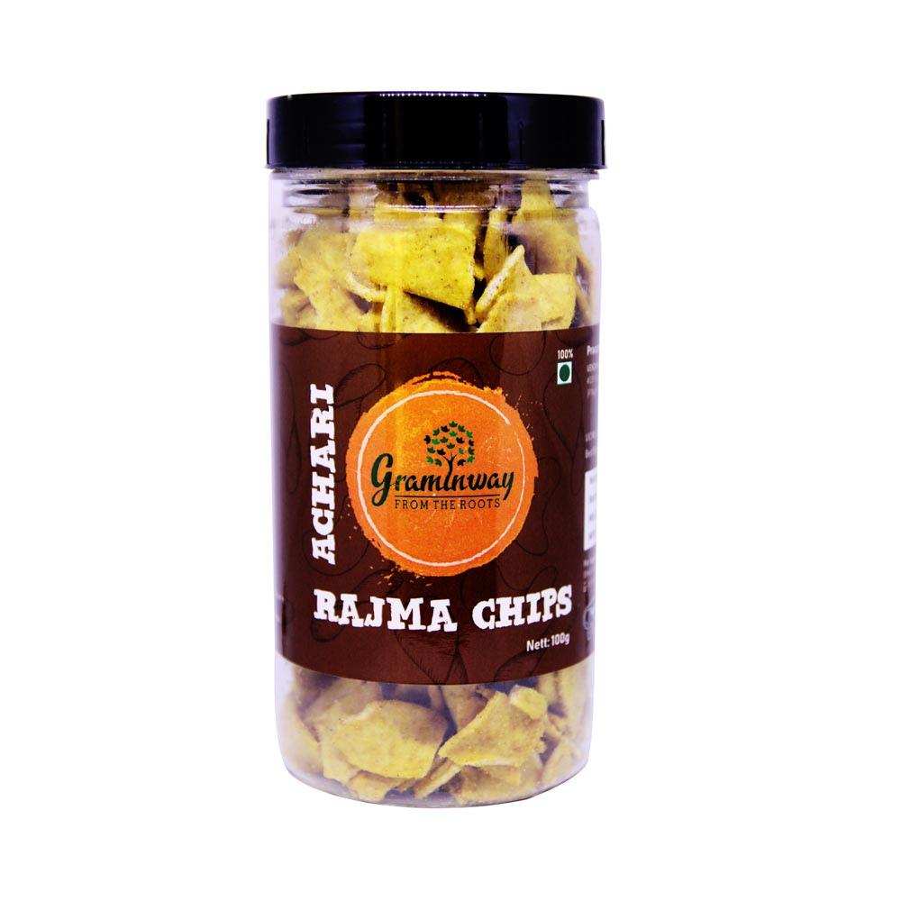 Graminway Achari Rajma Chips (100g)