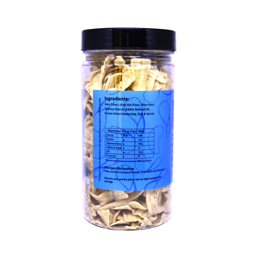 Graminway Cream Onion Oats Chips (100g)