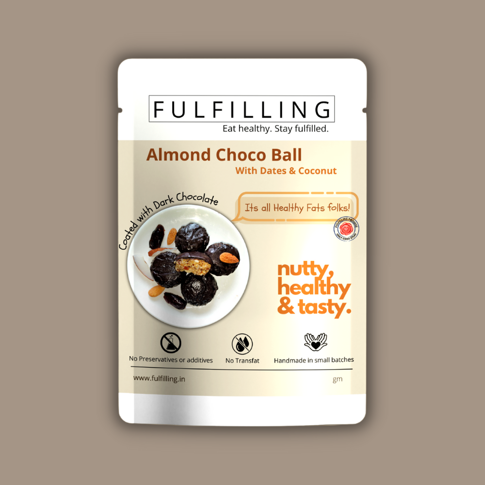 
                  
                    Fulfilling Almond Dates Coconut Choco Ball (125g) - Pack of 5
                  
                