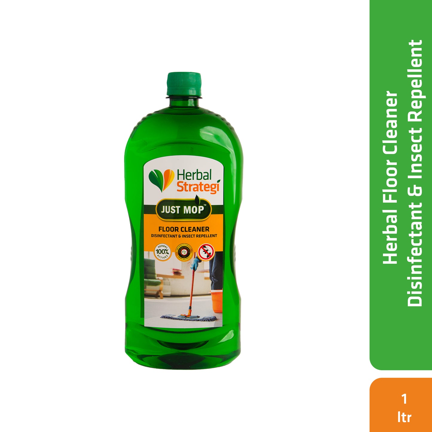 Herbal Strategi Floor Cleaner (Disinfectant & Insect Repellent)