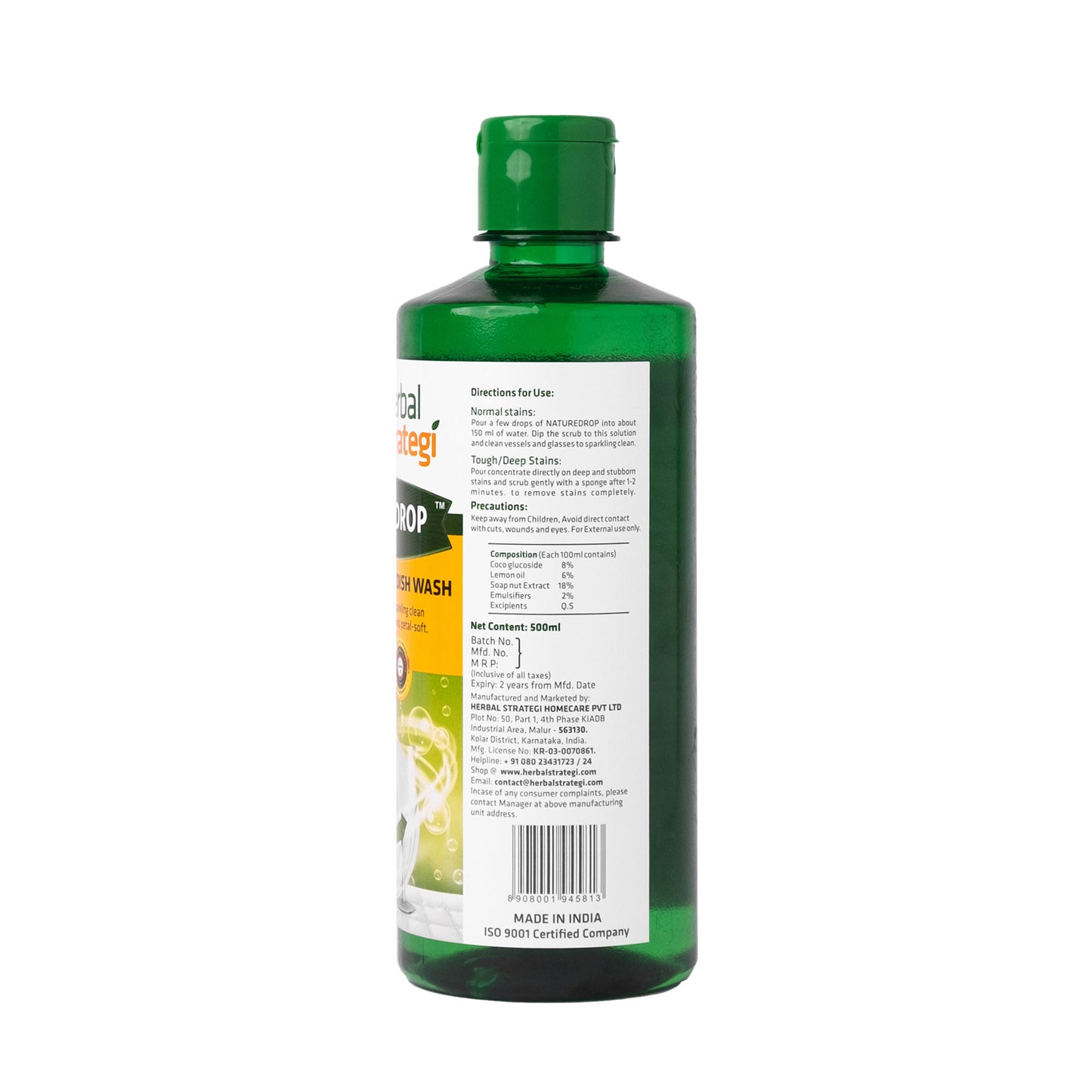 Herbal Strategi Liquid Dish Wash