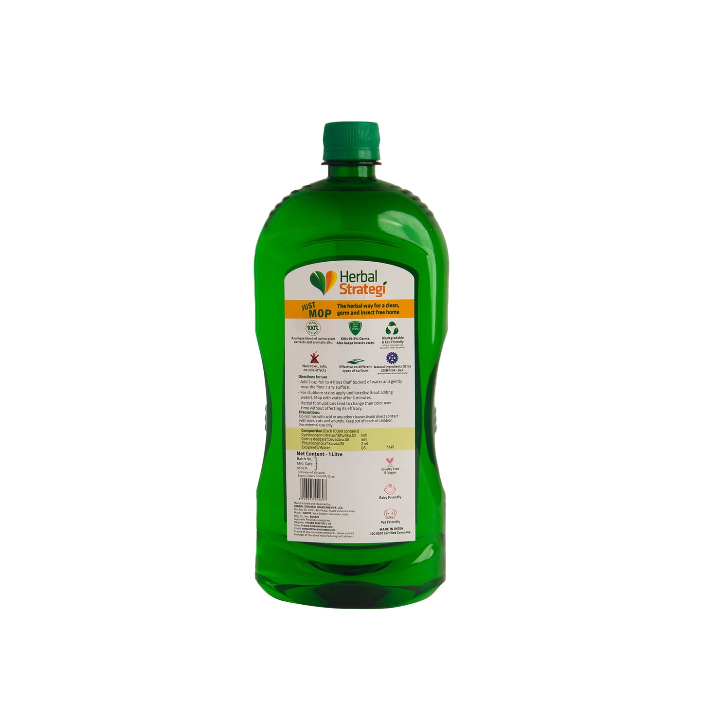 Herbal Strategi Floor Cleaner (Disinfectant & Insect Repellent)