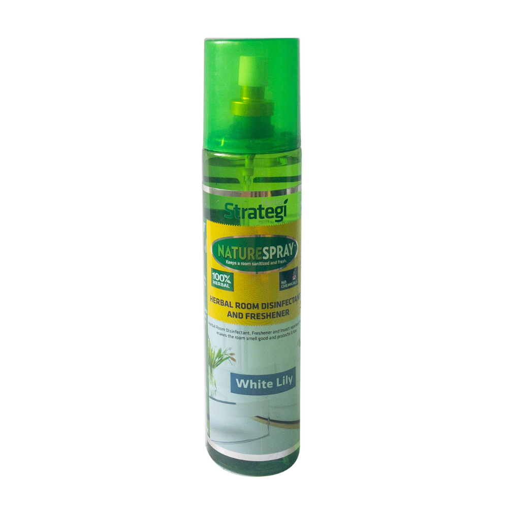 Herbal Strategi Room Disinfectant and Freshener - Whitelily