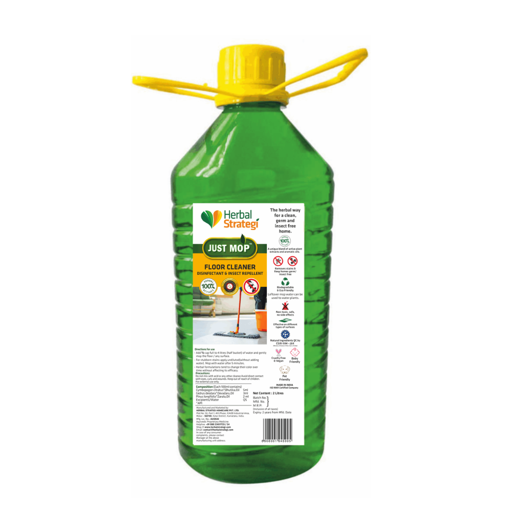 Herbal Strategi Floor Cleaner (Disinfectant & Insect Repellent)
