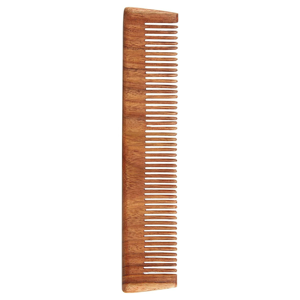 HIMAZ Neem Narrow Teeth Wooden Comb