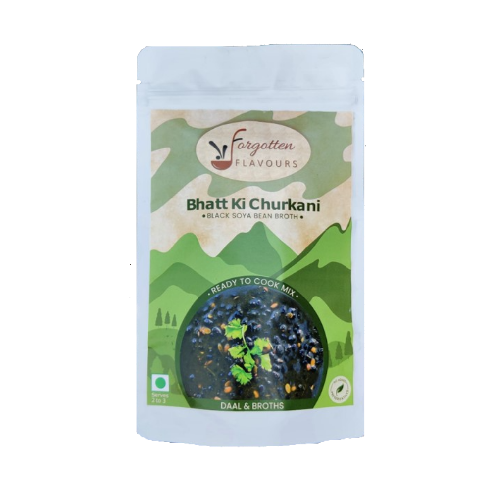 Forgotten Flavours Bhatt ki Churkani (Black Soyabean Based Dal) Ready to Cook (130g)