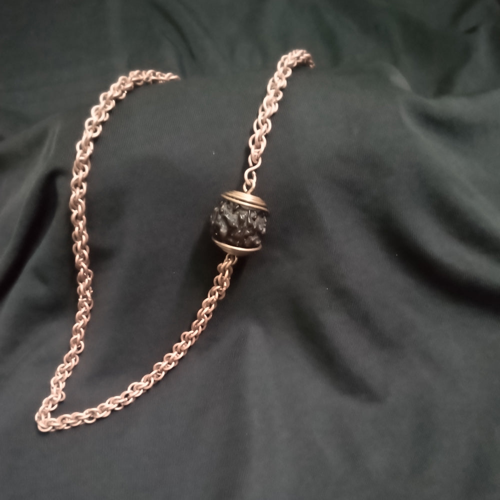 Copper Chain with Rudracham