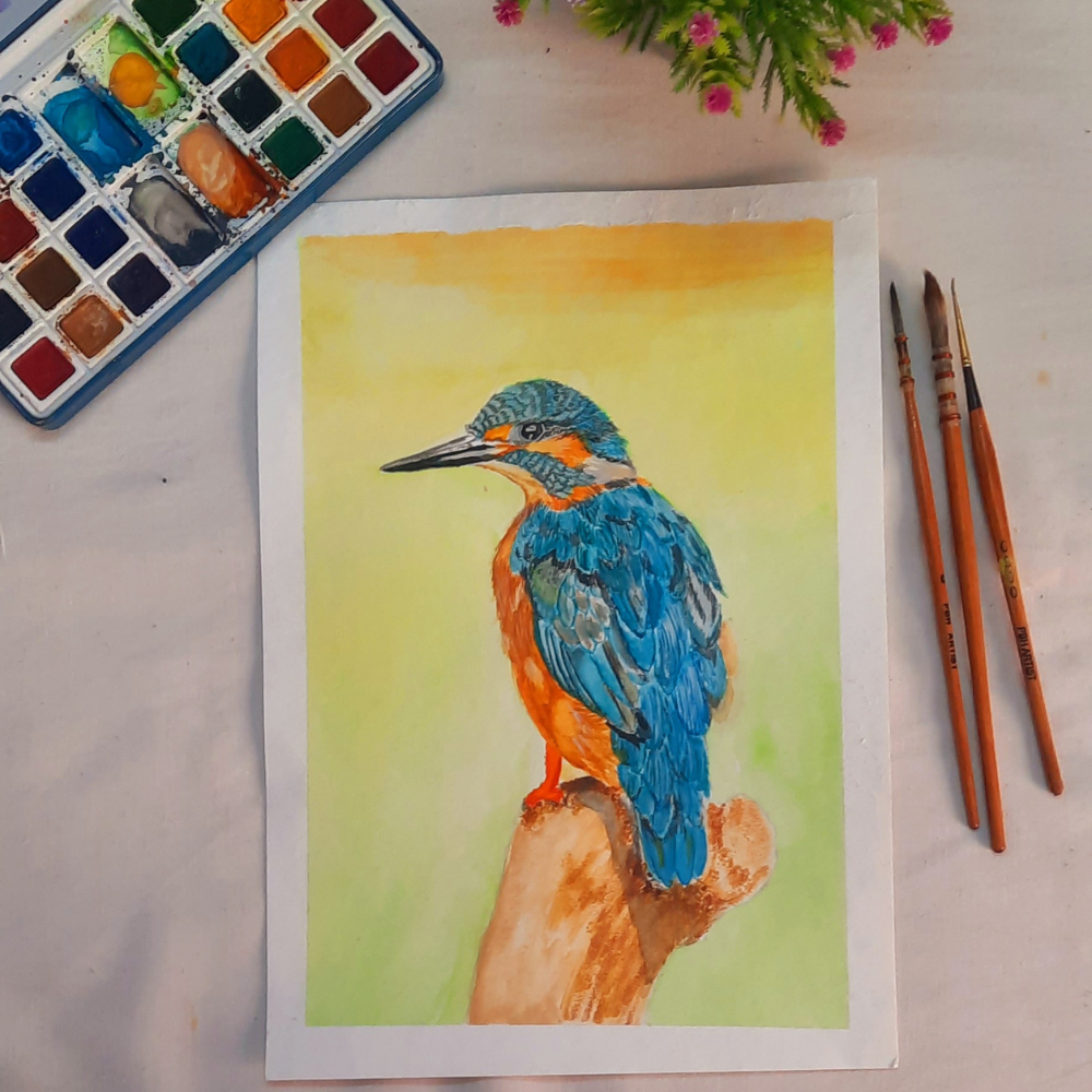 Kingfisher Painting