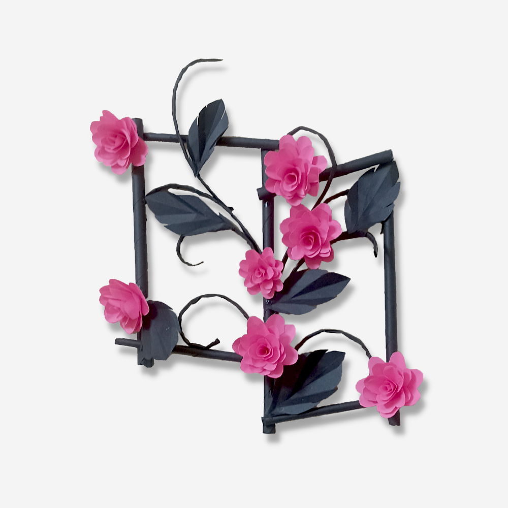 Leaf and Flowers Decorative Item