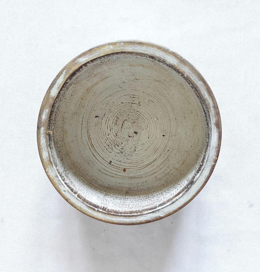 Handmade Carved Tribal Line Pattern Wooden Bowl | Planter