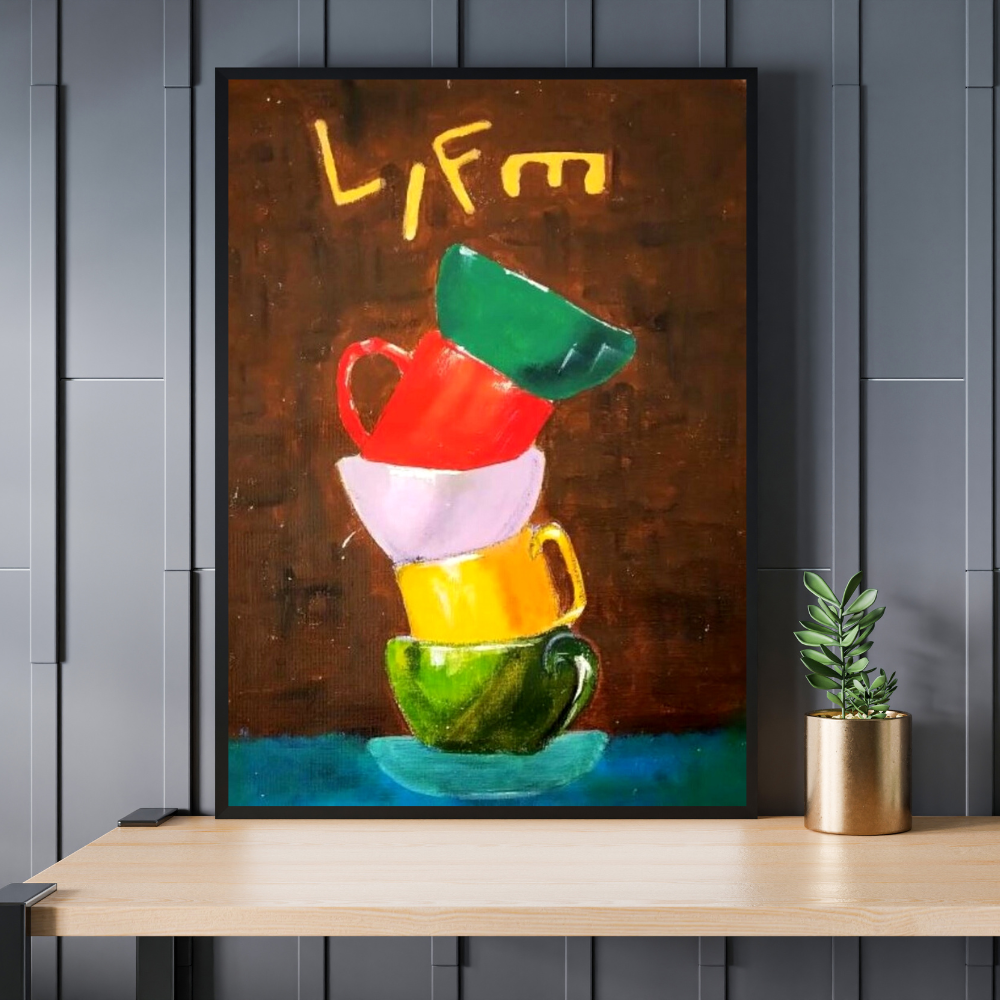 Life - A Roller Coaster Ride Painting