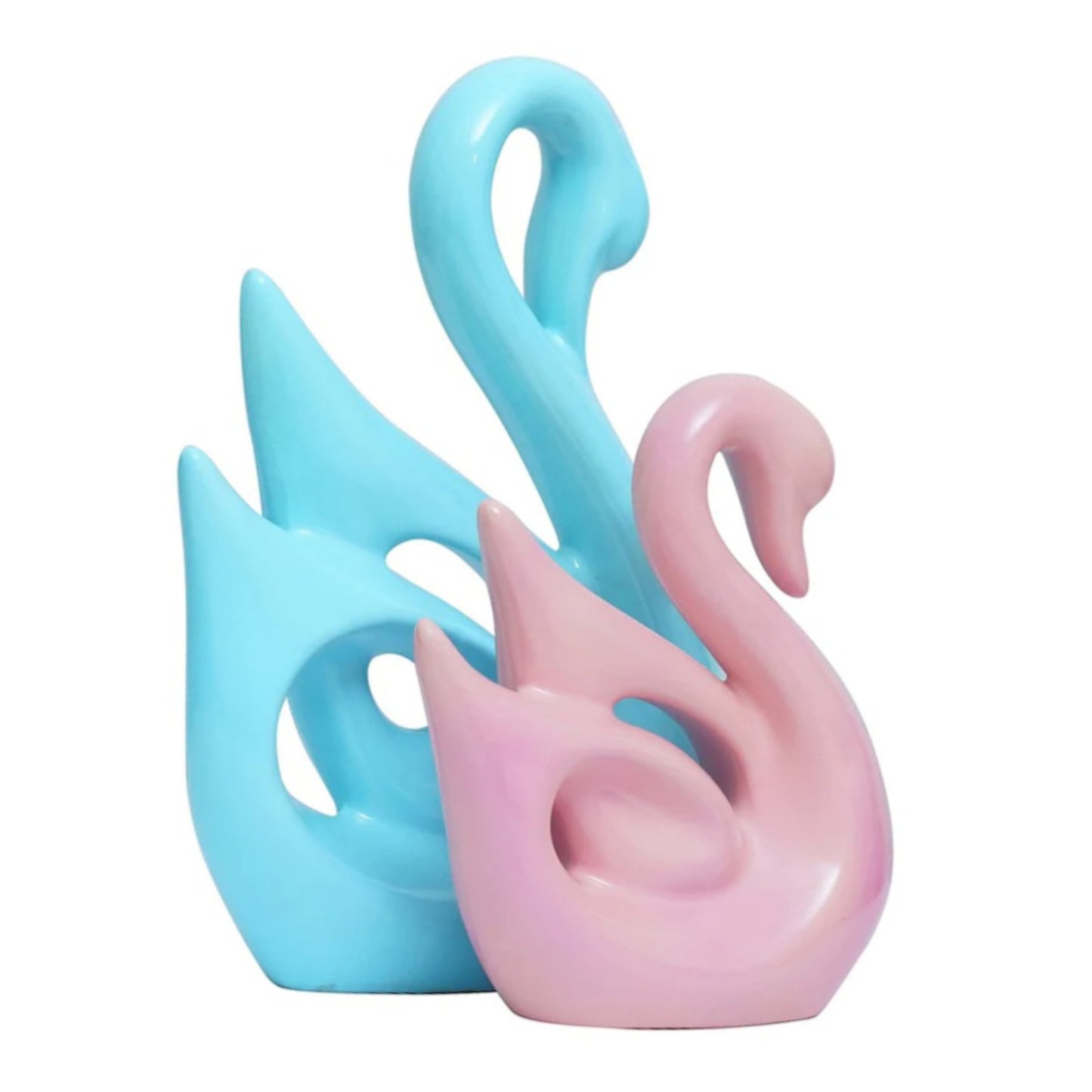 Swan Couple Showpieces (Set of 2)