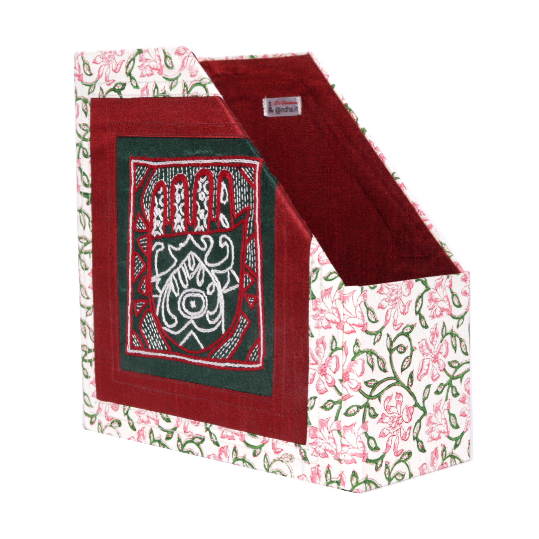 Indha Floral Design Magazine Holder