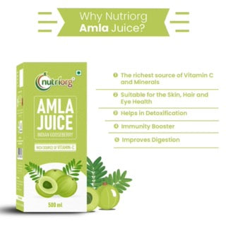 Nutriorg Amla Juice (500ml)