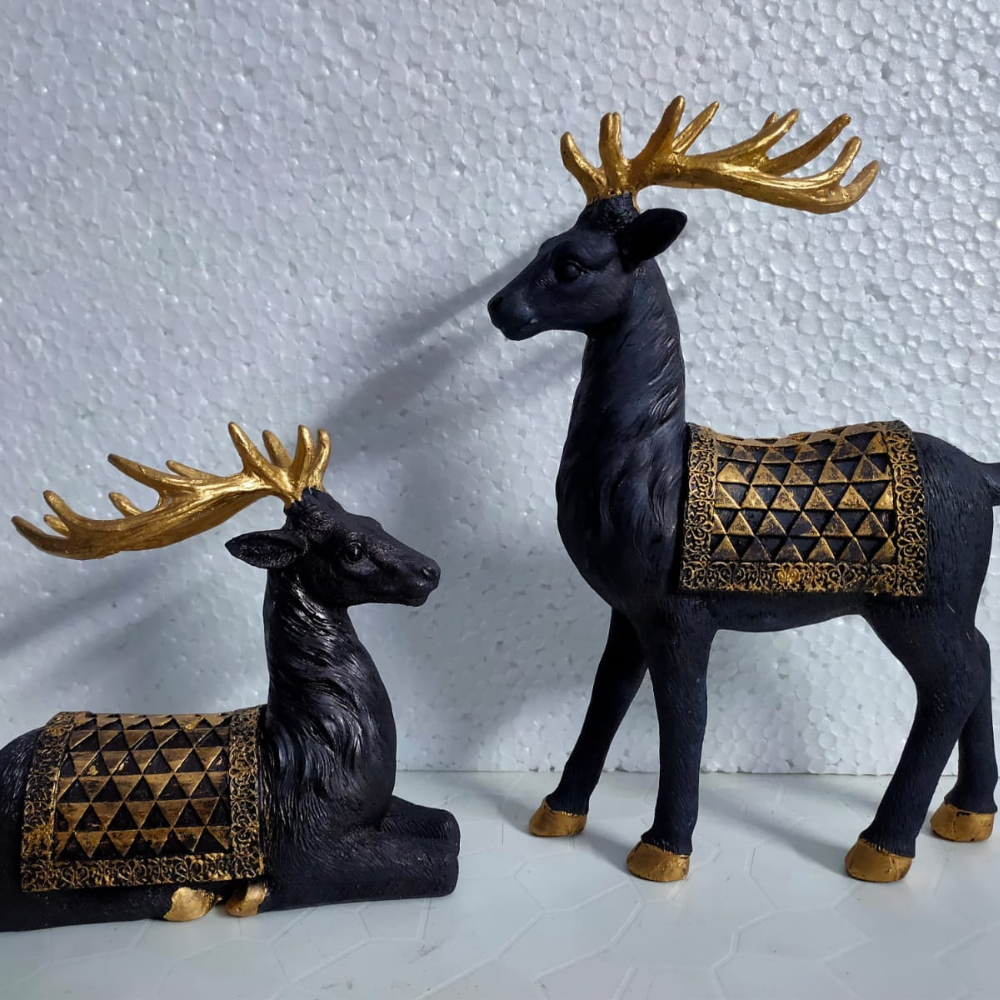 
                  
                    Deer Pair Showpieces (Set of 2)
                  
                