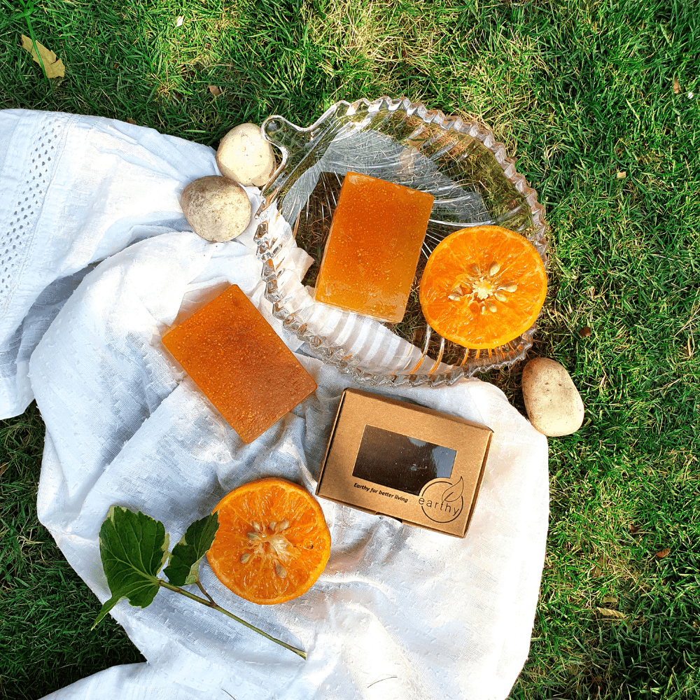 Earthy Organic Orange Soap (100g)