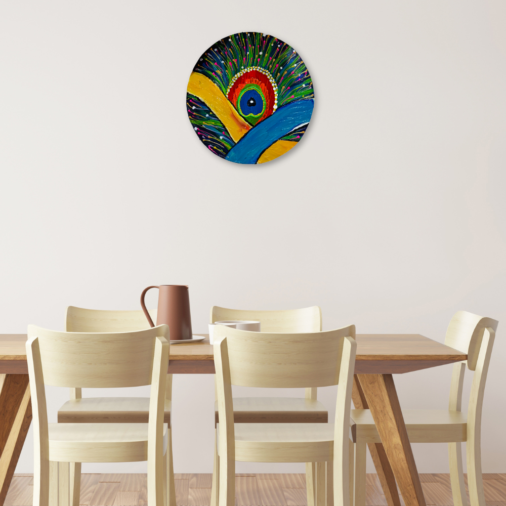 Mor Pankh Wall Plate