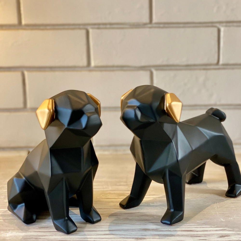 Puppy pair Showpieces (Set of 2 pieces)