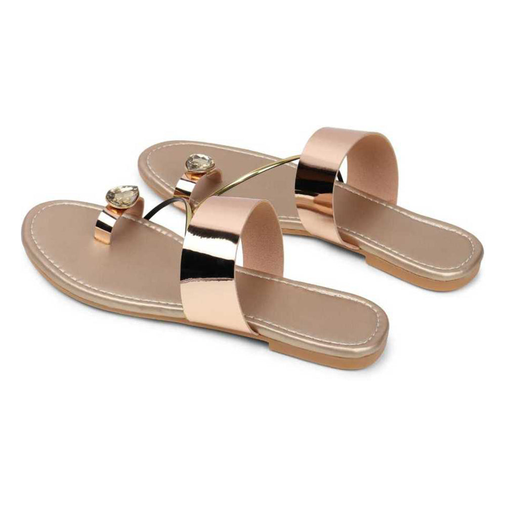 Synthetic Leather Flats