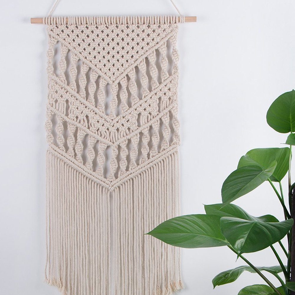 ecofynd Macrame Boho Wall Hanging