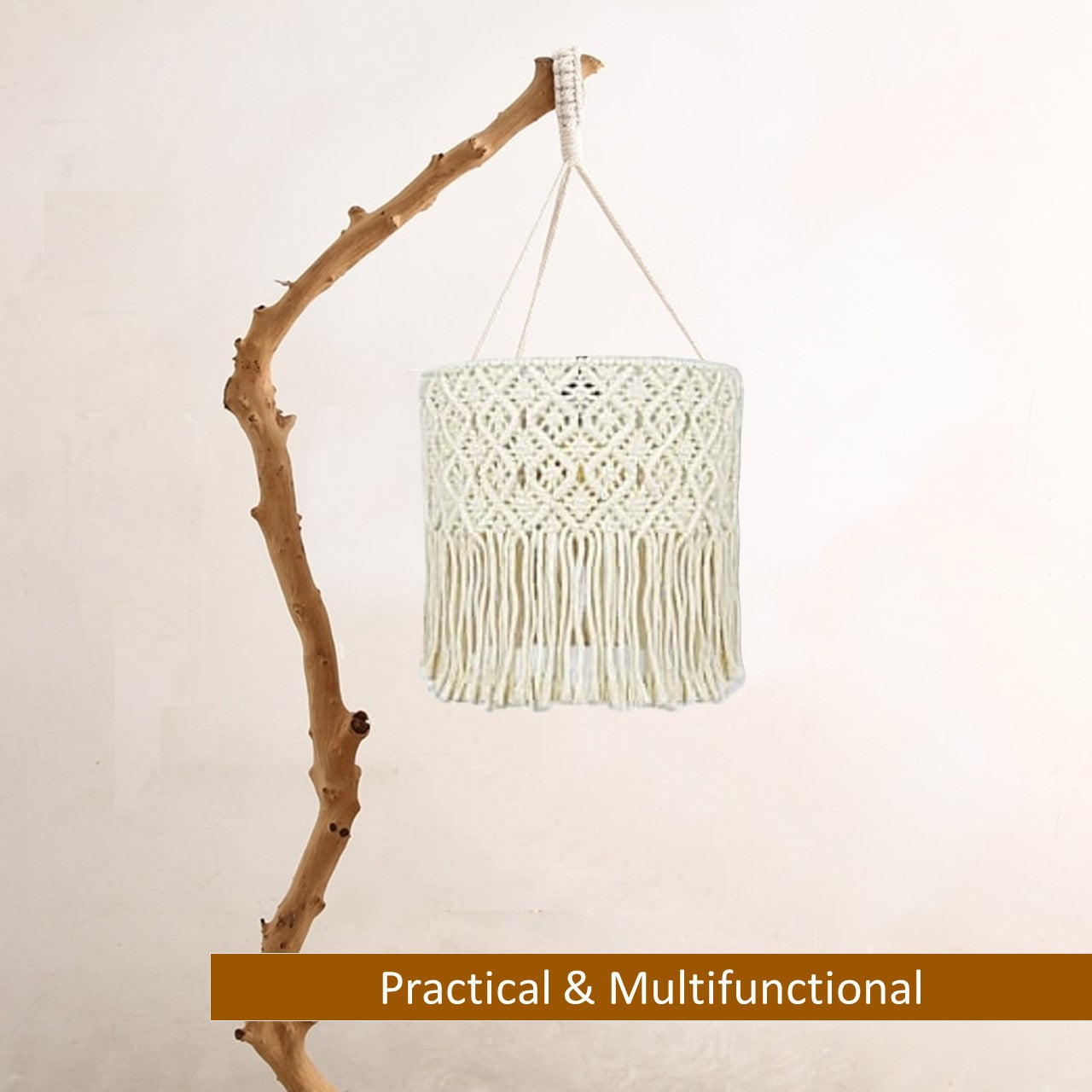 ecofynd Macrame Chandelier
