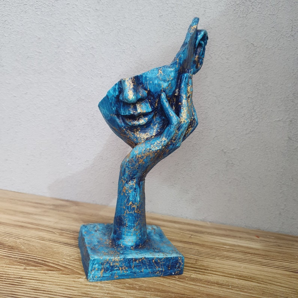 Hand-Face Statue (Modern-Art)