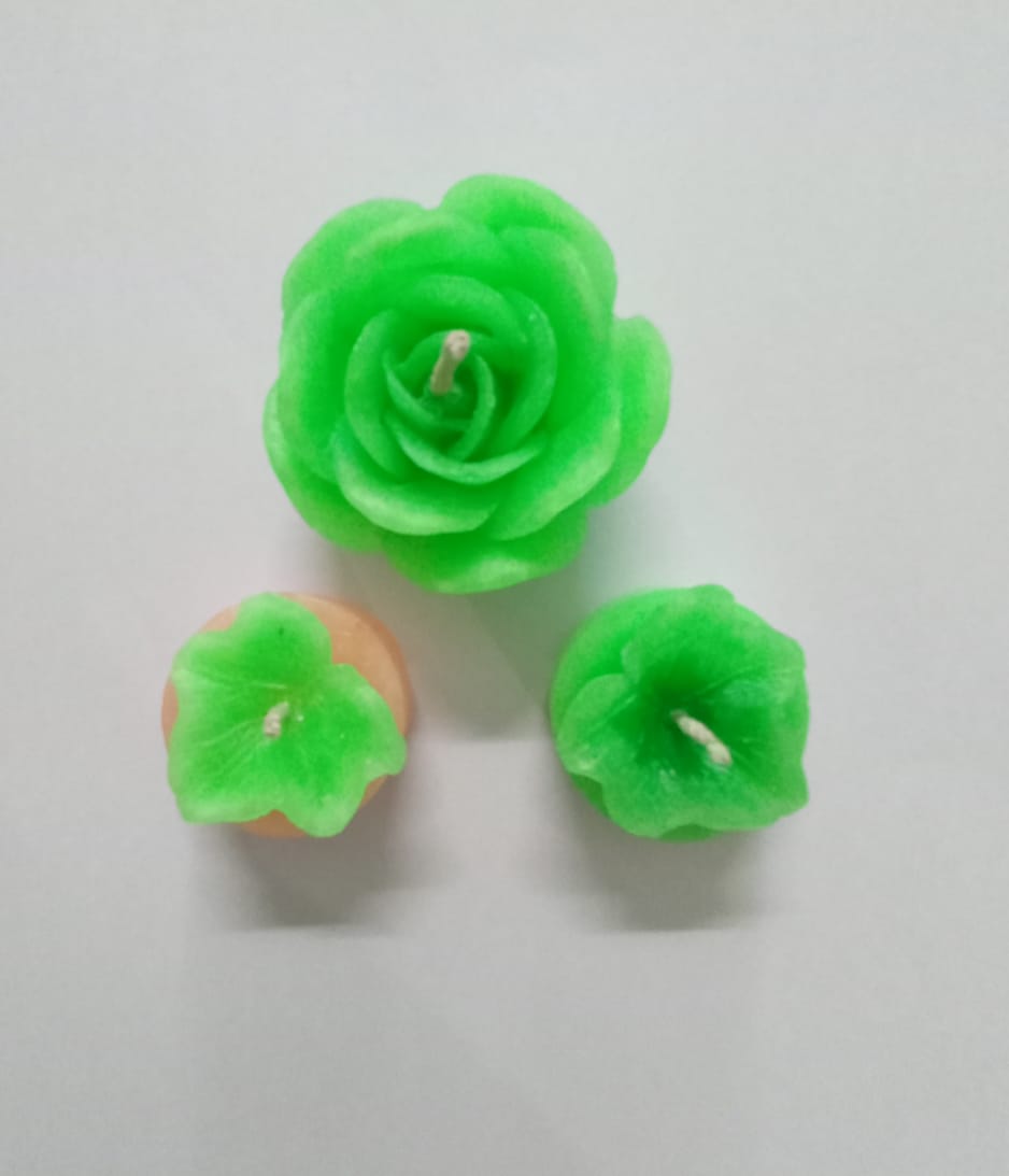 Fragrant Mosquito Repellent Designer Candles (Pack of 3)