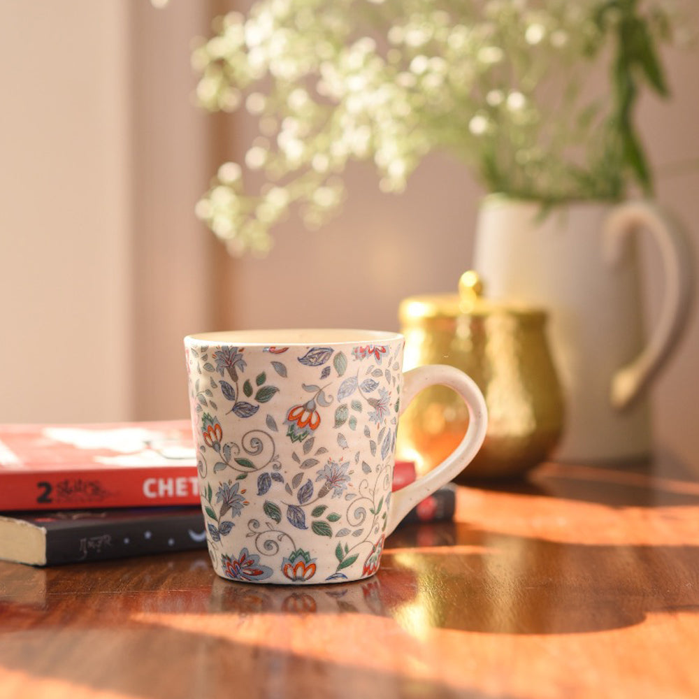 Handmade Ceramic Stoneware Mugs (Set of 4)