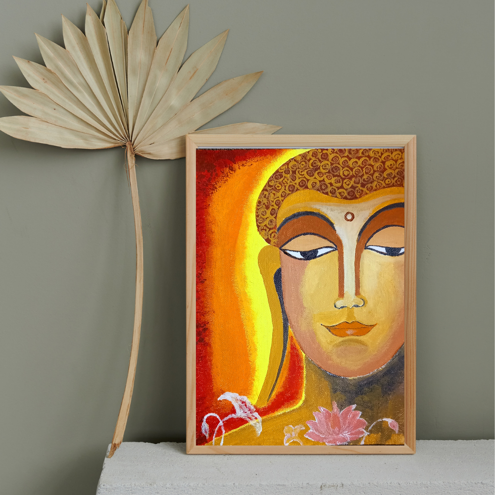 Buddha Handmade Painting