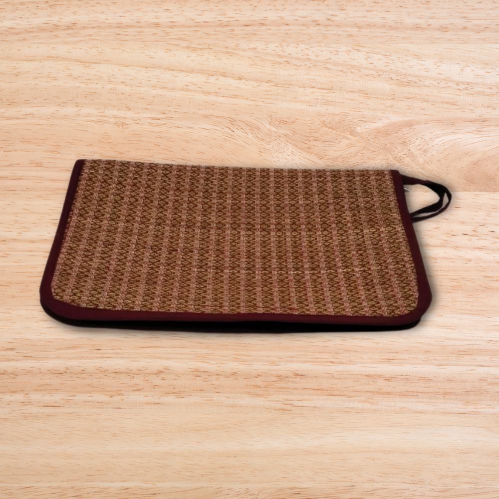 Handmade Madurkathi File Holder