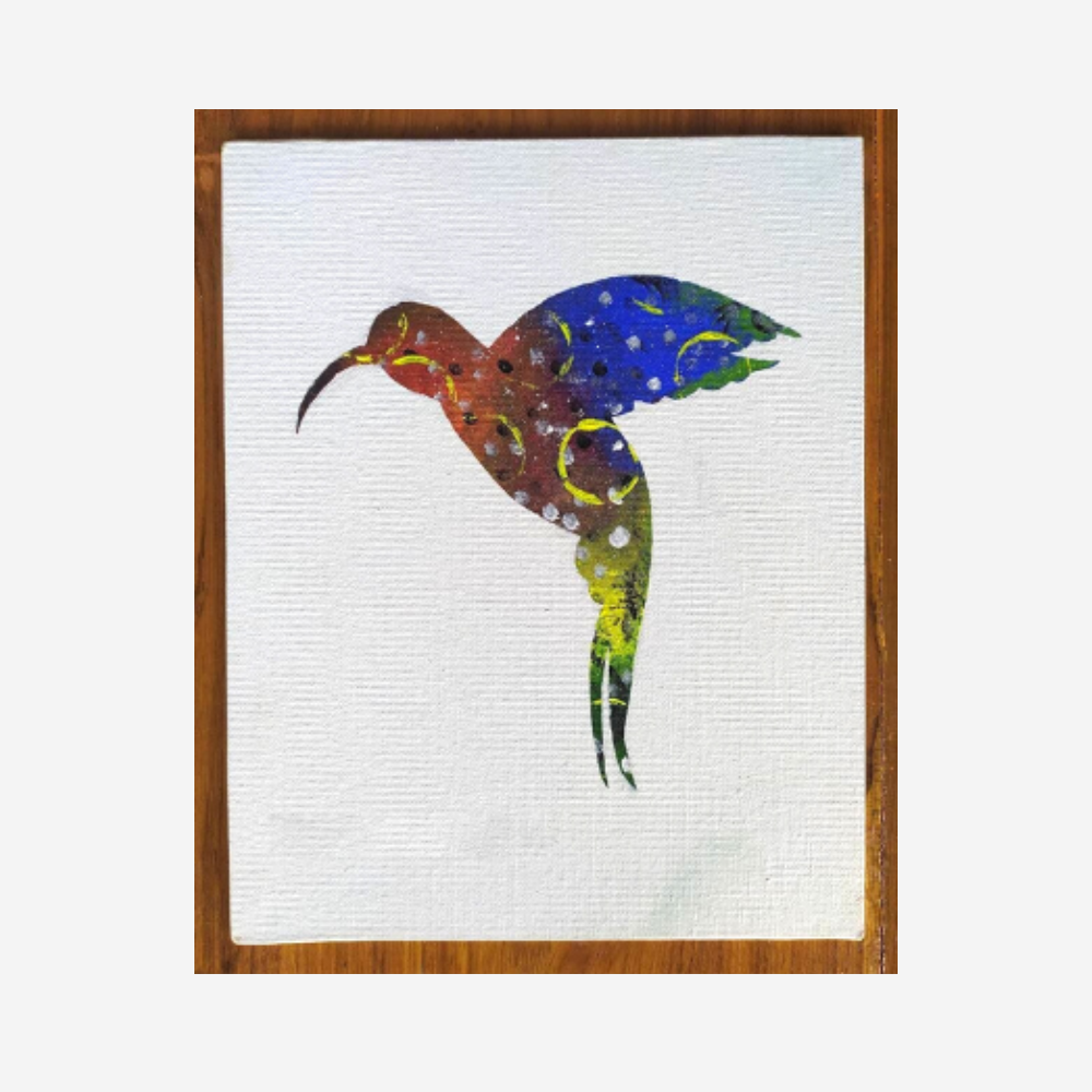Handmade Bird Acrylic Art