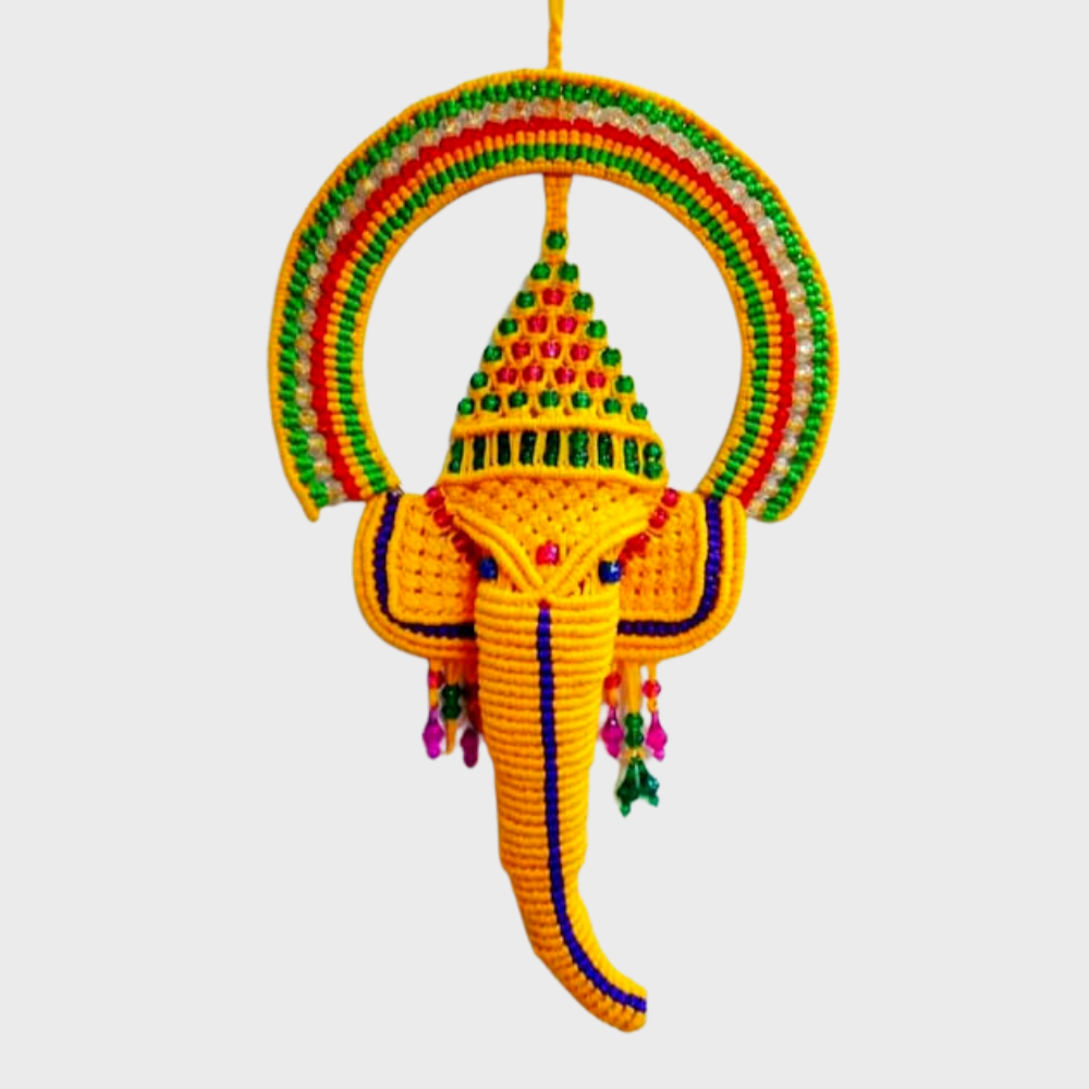 Wall Hanging Ganeshji with Mukut