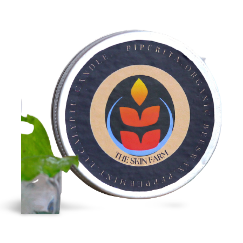 Piperita Tin Travel Candle