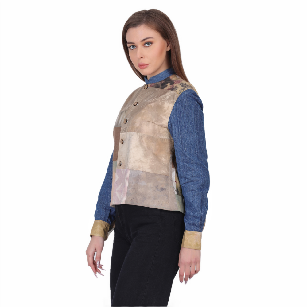 Patchwork Natural Dyes Jacket