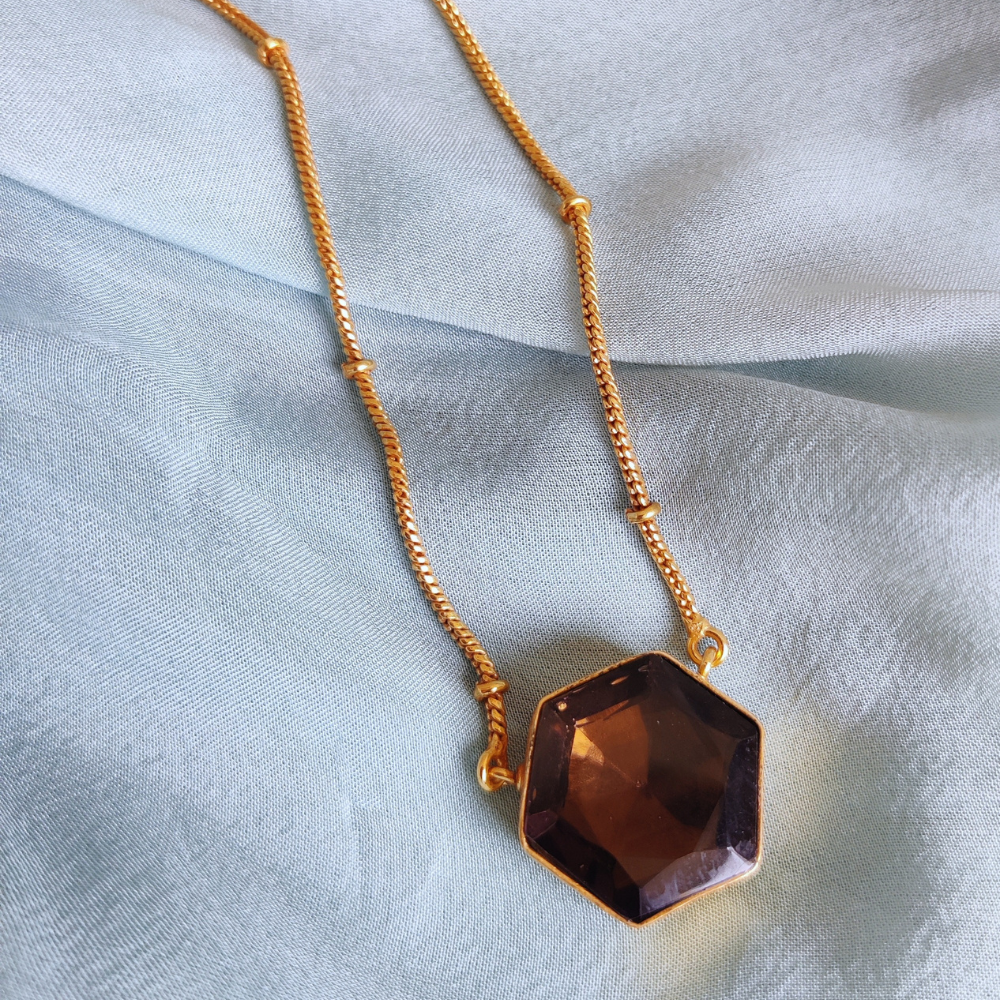 Hexa Smoky Pendant
