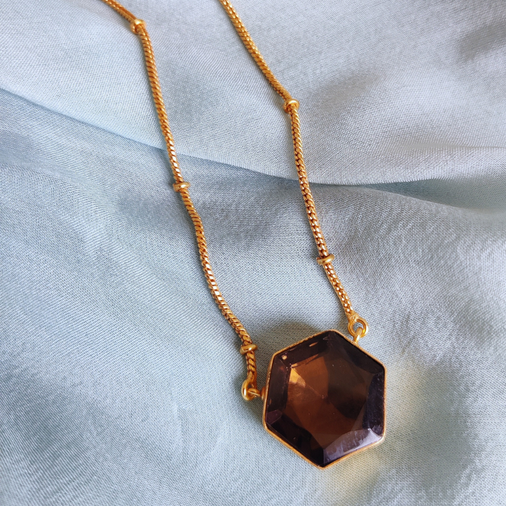 
                  
                    Hexa Smoky Pendant
                  
                