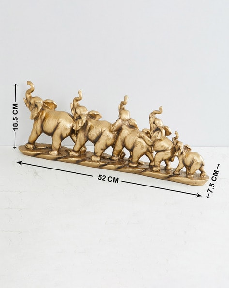 Elephant Family Showpiece