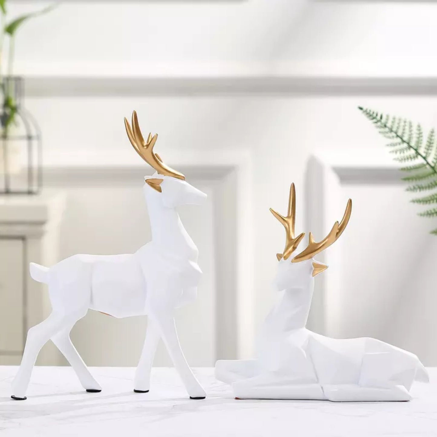 Deer Pair Showpieces (Set of 2)