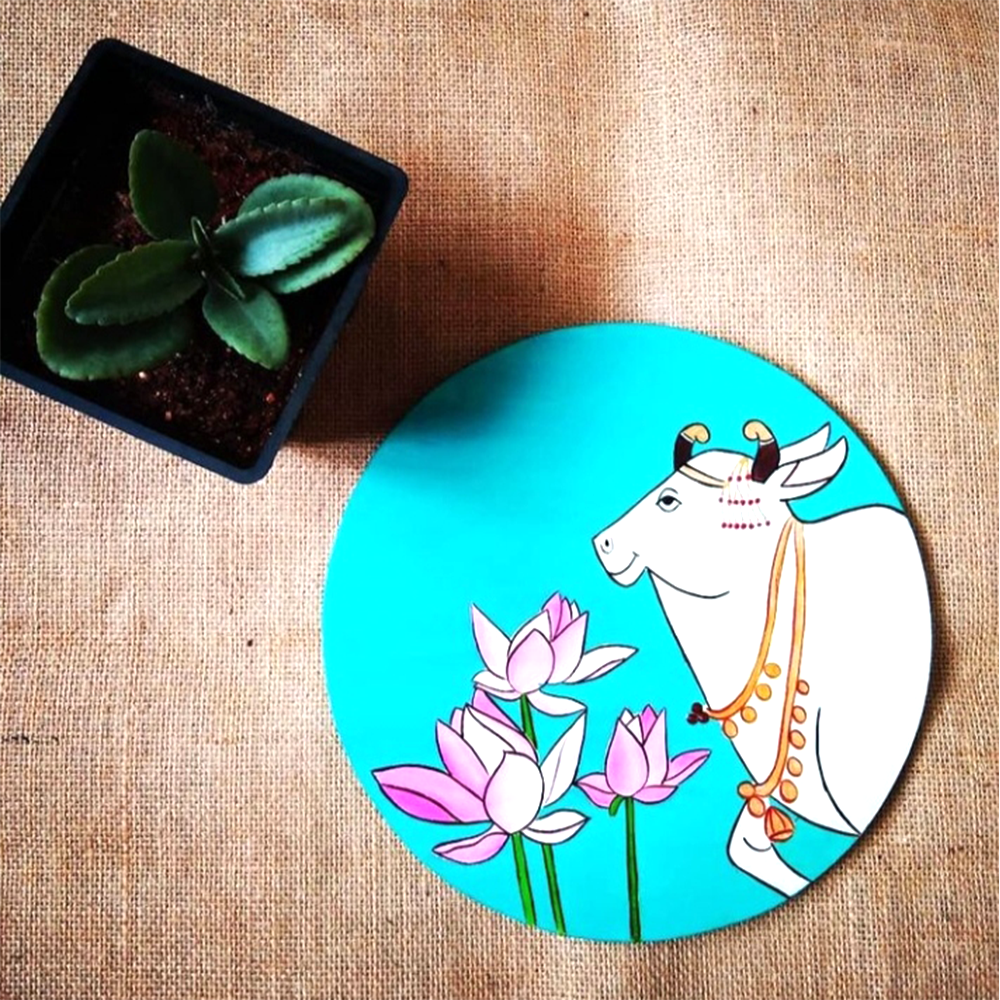 Wall Decor - Plate Painting (Set of 3)