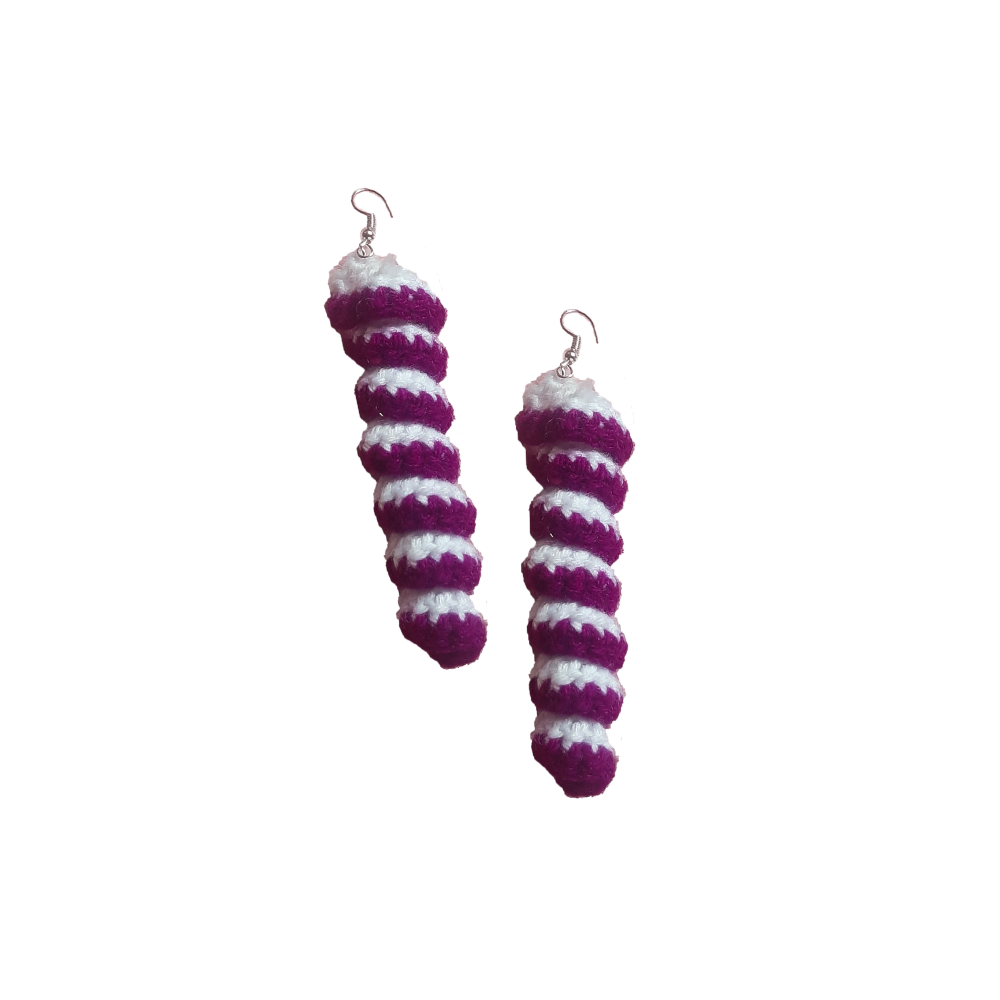 Woollen Earrings