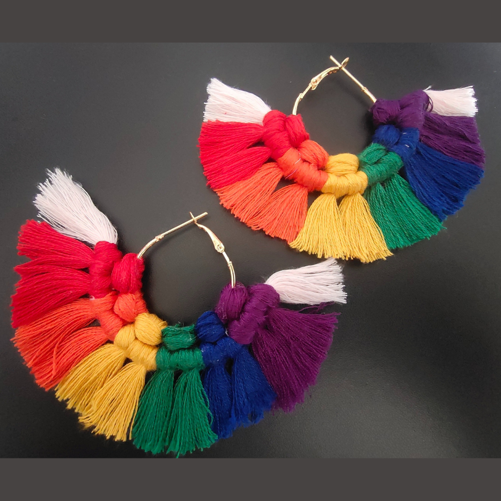 Macrame Thread Earrings