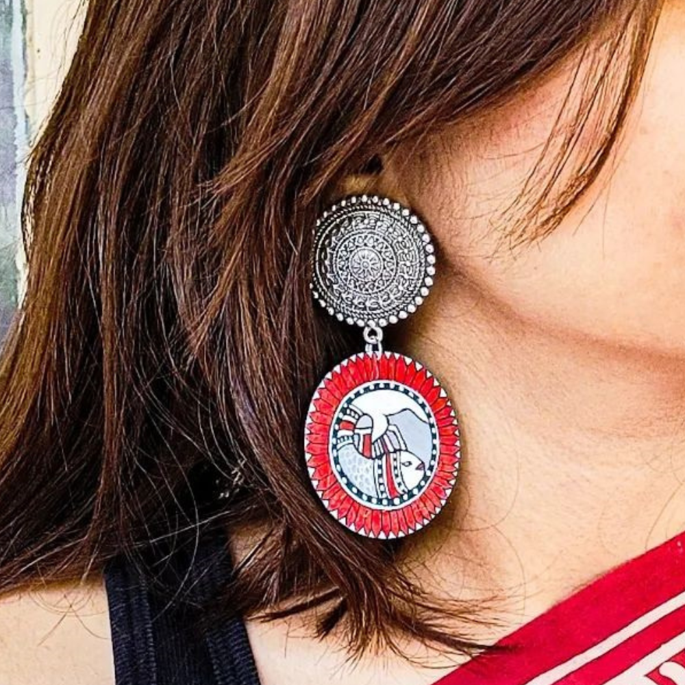 Madhubani Earrings
