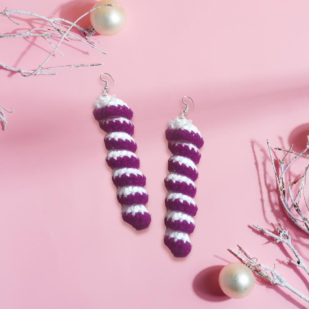 Woollen Earrings