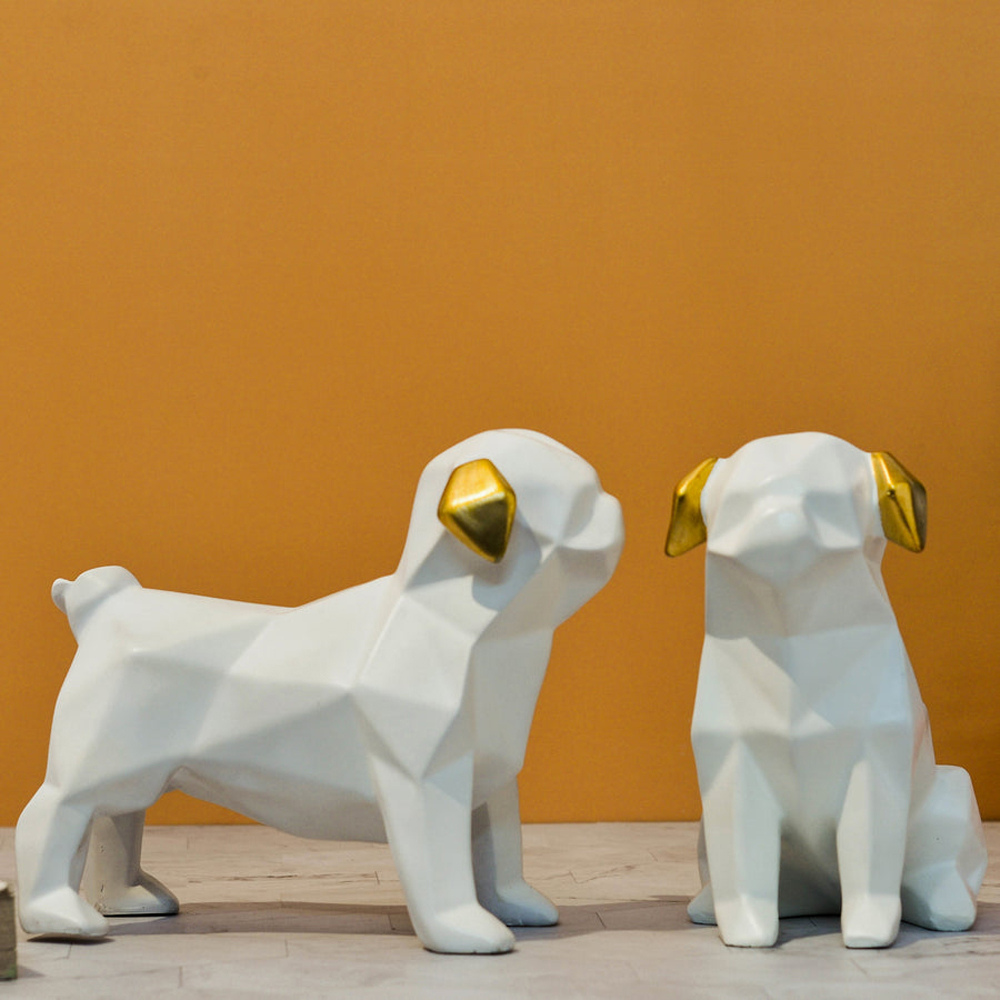 Puppy pair Showpieces (Set of 2 pieces)