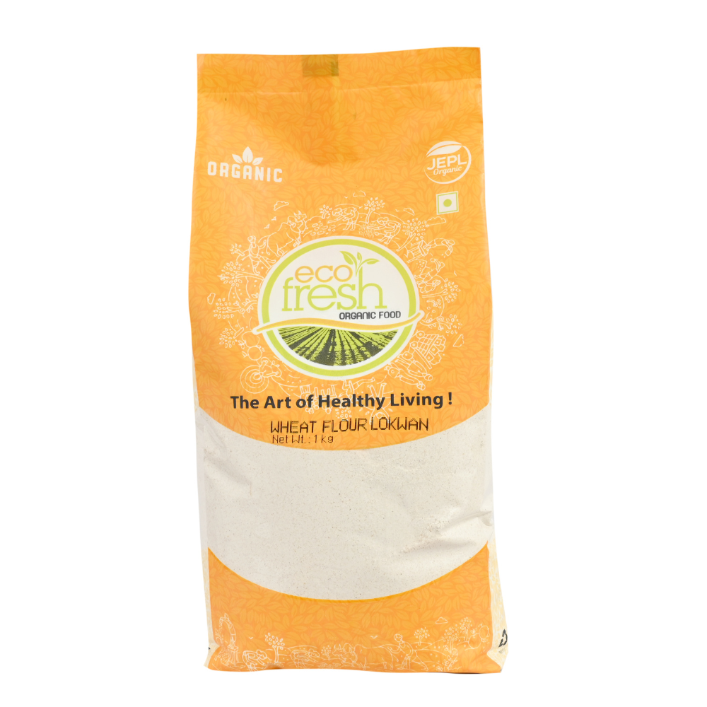 Ecofresh Organic Wheat Flour Lokwan (1kg)
