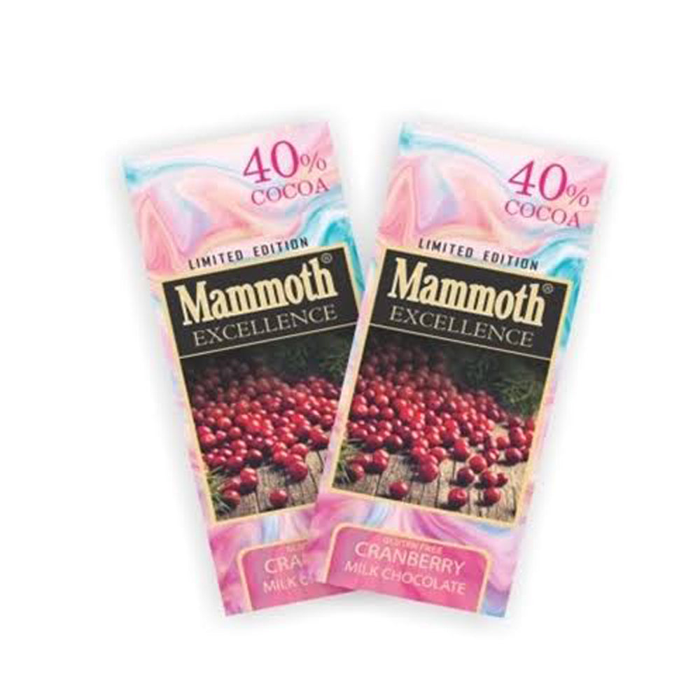 Mammoth Excellence 40% Cocoa Milk Chocolate (Pack of 2)