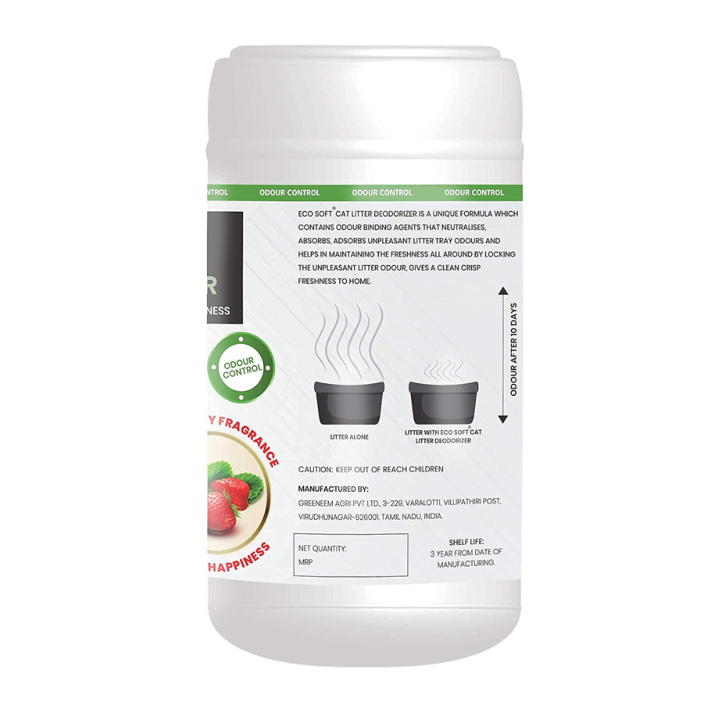 Eco Soft Cat Litter Deodoriser (750g)